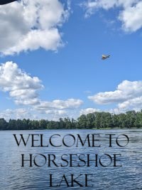 Horseshoe Lake Sign